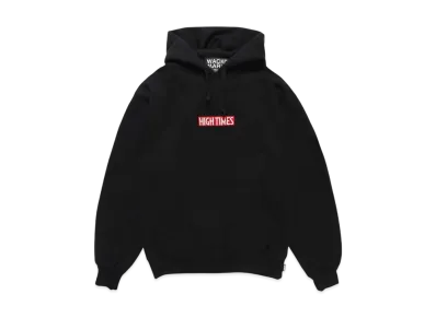 WACKO MARIA x HIGH TIMES Heavy Weight Pullover Hooded Sweat Shirt "Black"
