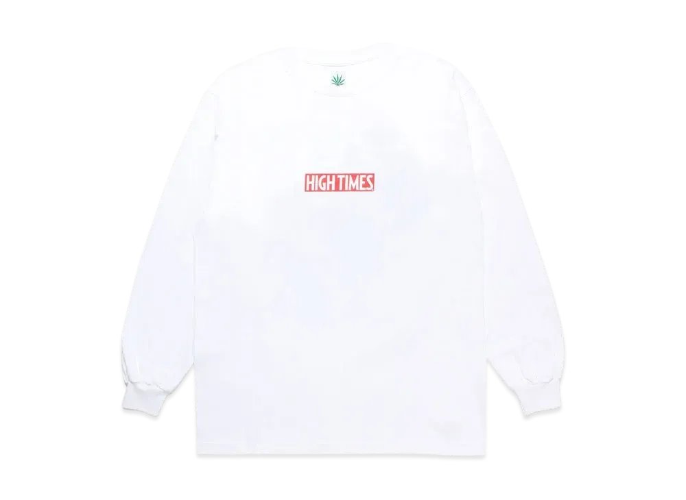 WACKO MARIA x HIGH TIMES Long Sleeve Tee "White"