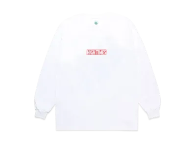 WACKO MARIA x HIGH TIMES Long Sleeve Tee "White"