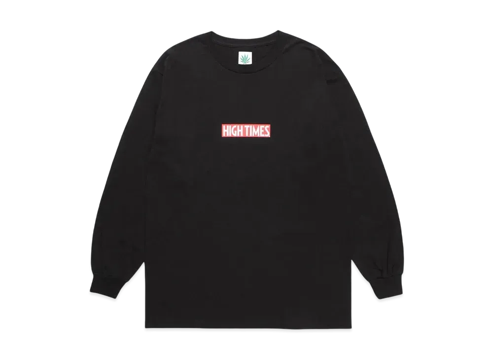 WACKO MARIA x HIGH TIMES Long Sleeve Tee "Black"