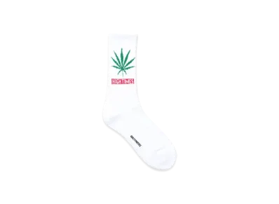 WACKO MARIA x HIGH TIMES Jacquard Socks "White"