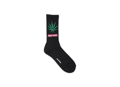 WACKO MARIA x HIGH TIMES Jacquard Socks "Black"