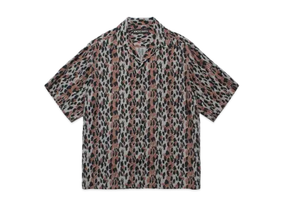 WACKO MARIA Leopard Hawaiian Shirt "Gray"