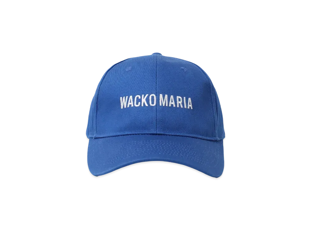 WACKO MARIA 6Panel Cap "Blue"