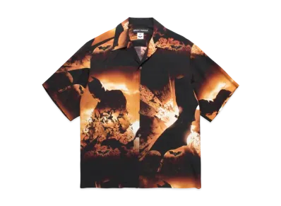 WACKO MARIA x The Dark Knight Trilogy / Hawaiian Shirt "Orange"