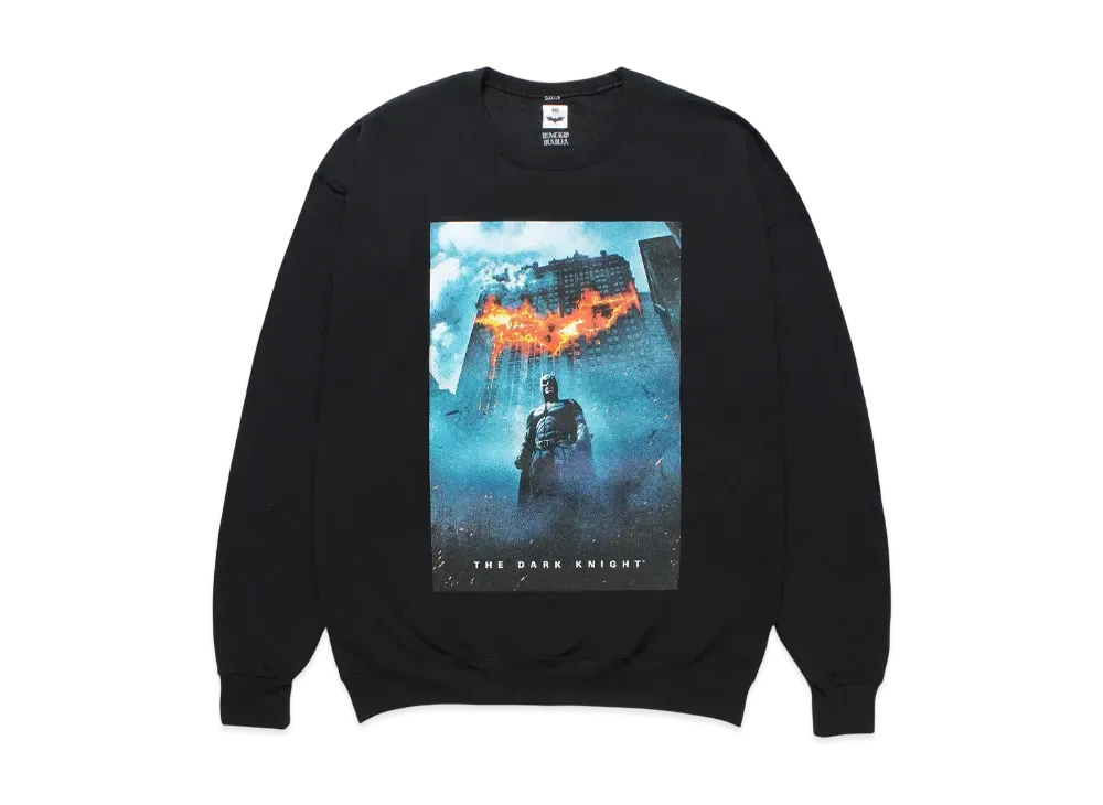 WACKO MARIA x The Dark Knight Trilogy / Sweat Shirt "Black"