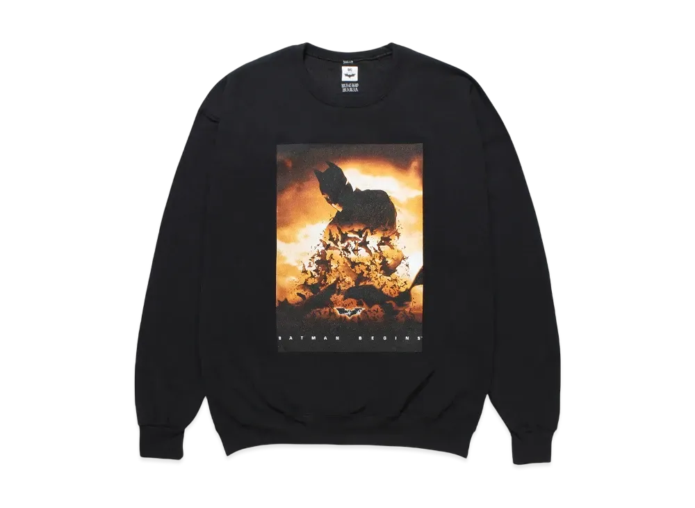 WACKO MARIA x The Dark Knight Trilogy / Sweat Shirt "Black"