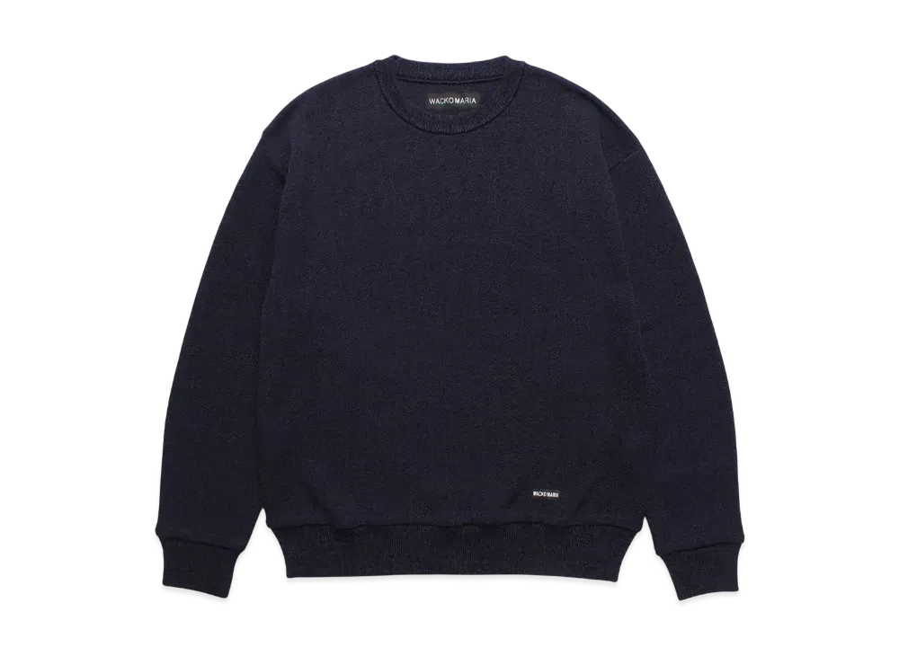 WACKO MARIA Classic Knit Sweater "Navy"