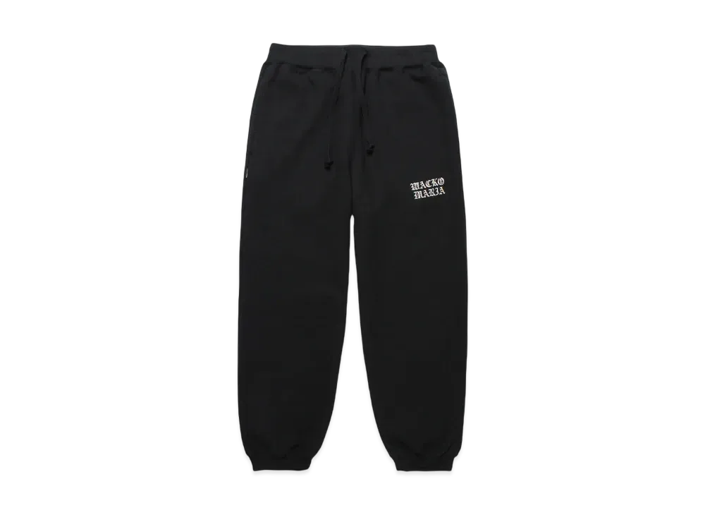 WACKO MARIA Heavy Weight Sweat Pants "Black"