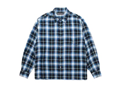 WACKO MARIA Check Regular Collor Shirt "Blue"