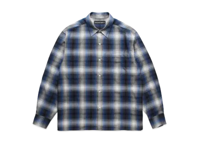 WACKO MARIA Check Regular Collor Shirt "Blue"