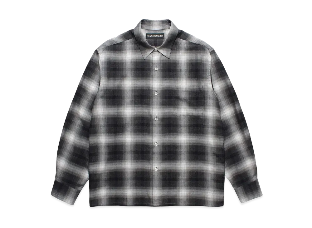 WACKO MARIA Check Regular Collor Shirt "Gray"