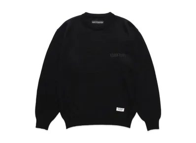 WACKO MARIA Mohair Knit Sweater "Black"