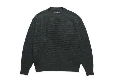 WACKO MARIA Waffle Knit Sweater "Green"