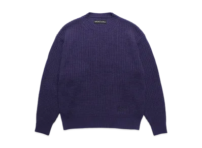 WACKO MARIA Waffle Knit Sweater "Purple"
