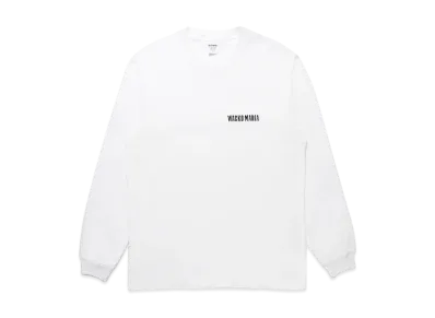 WACKO MARIA x Tim Lehi / Washed Heavy Weight Long Sleeve T-Shirt "White"