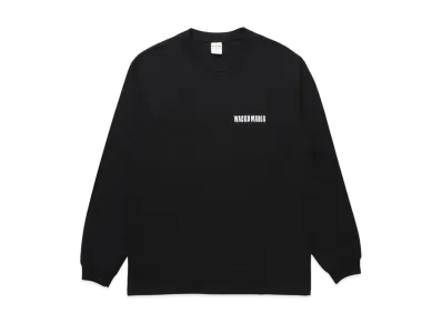 WACKO MARIA x Tim Lehi / Washed Heavy Weight Long Sleeve T-Shirt "Black"