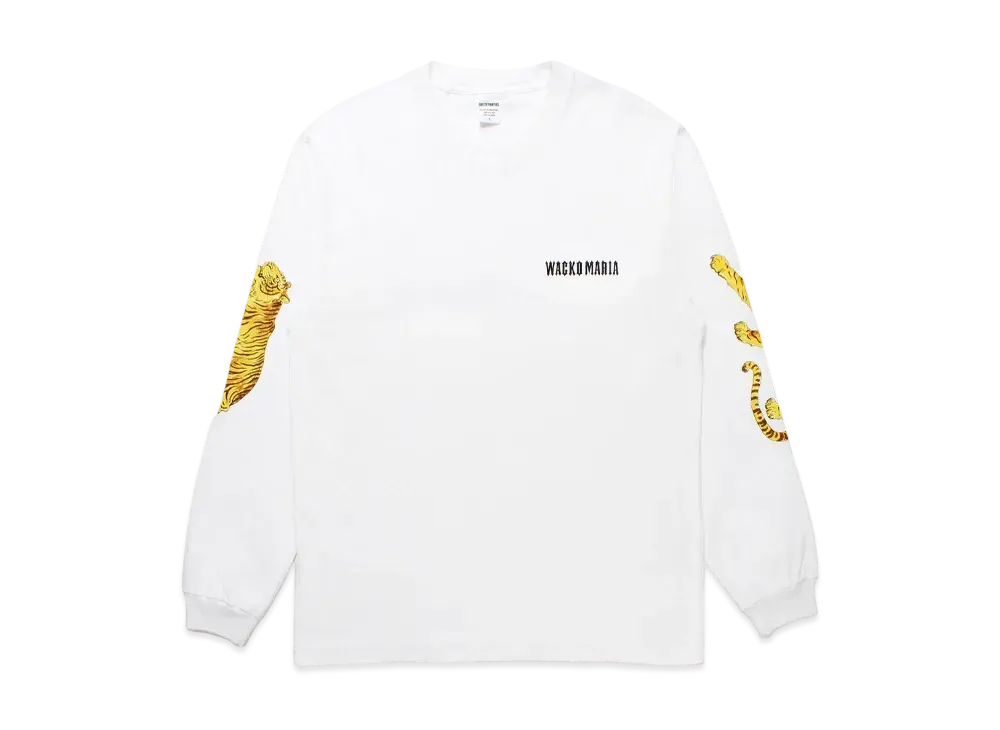 WACKO MARIA x Tim Lehi / Washed Heavy Weight Long Sleeve T