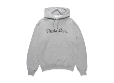 WACKO MARIA Middle Weight Pullover Hooded Sweat Shirt "Gray"