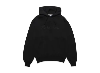 WACKO MARIA Middle Weight Pullover Hooded Sweat Shirt "Black"