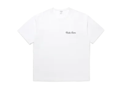 WACKO MARIA Washed Heavy Weight T-Shirt "White"