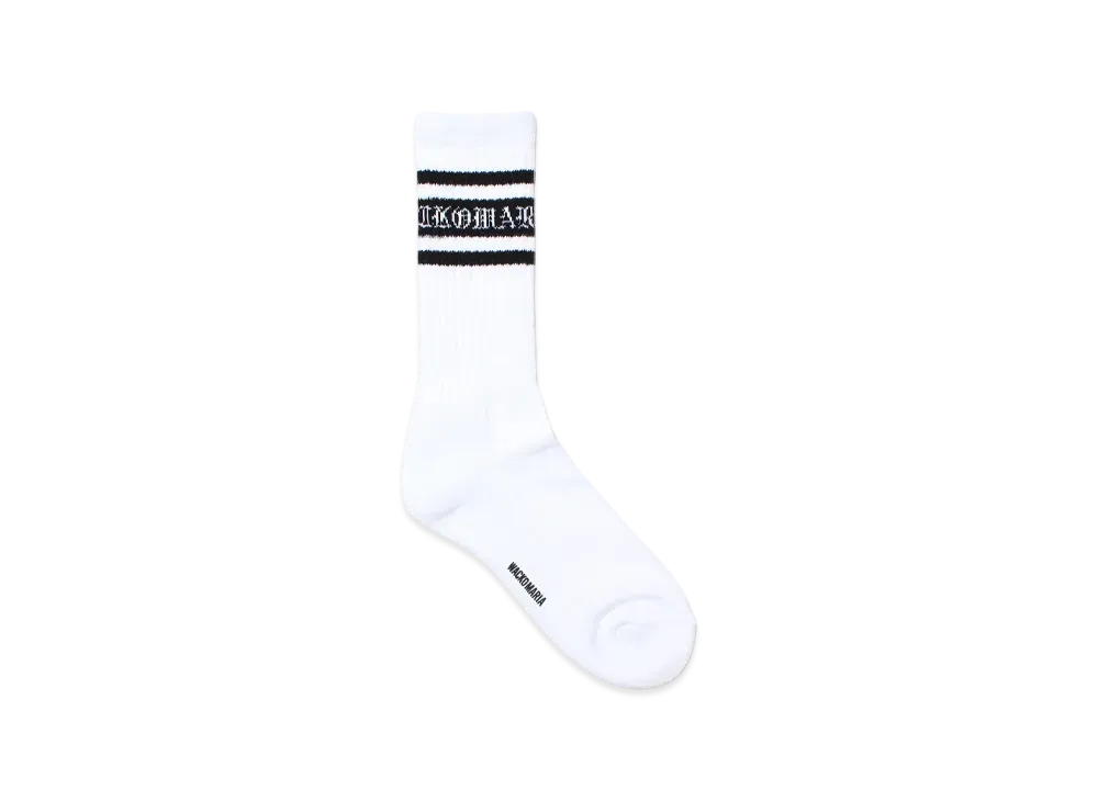 WACKO MARIA Sports Socks "Black"