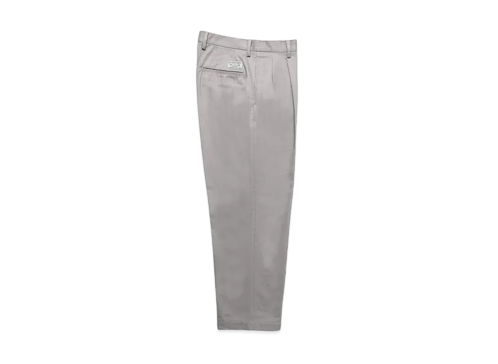 WACKO MARIA Double Pleated Chino Trousers "Gray"