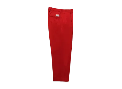 WACKO MARIA Double Pleated Chino Trousers "Red"