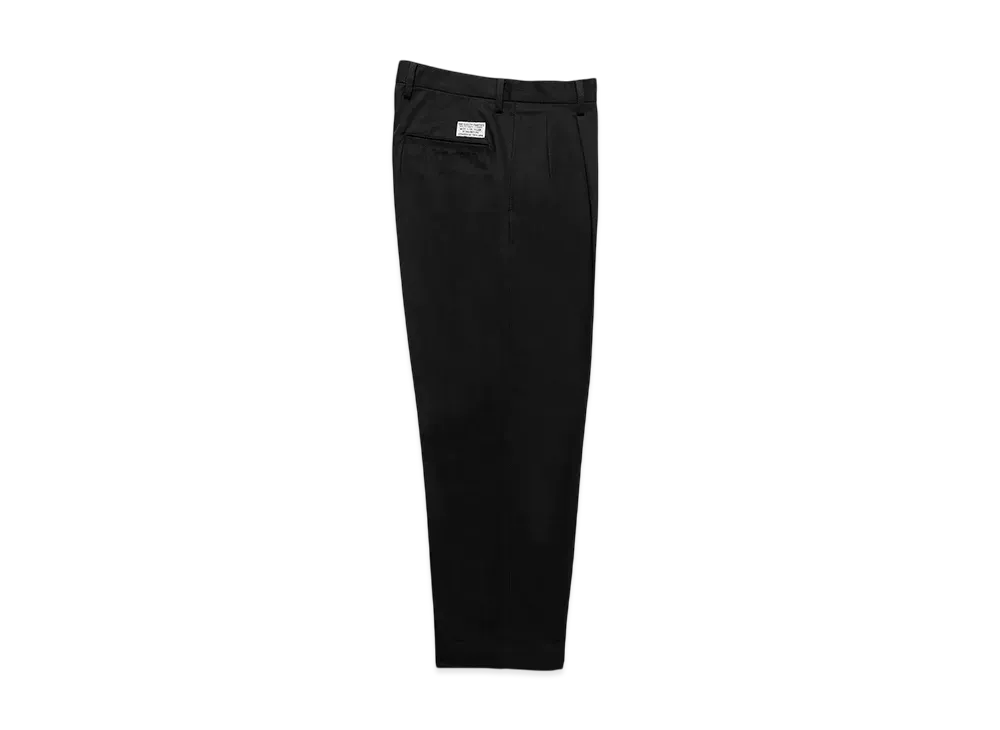 WACKO MARIA Double Pleated Chino Trousers "Black"
