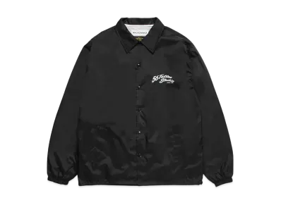 WACKO MARIA 56 TATTOO STUDIO / Coach Jacket "Black"