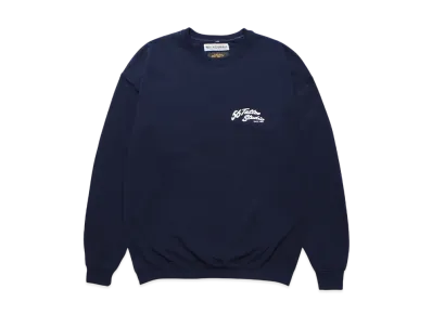 WACKO MARIA 56 TATTOO STUDIO / Sweat Shirt "Navy"