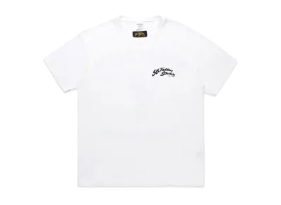 WACKO MARIA 56 TATTOO STUDIO / Washed Heavy Weight T-Shirt "White"