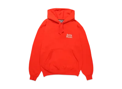 WACKO MARIA Middle Weight Hooded Sweat Shirt "Red"