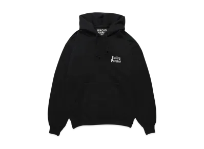 WACKO MARIA Middle Weight Hooded Sweat Shirt "Black"