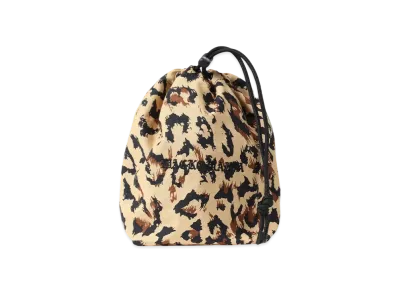 WACKO MARIA Drawstring Bag "Leopard"