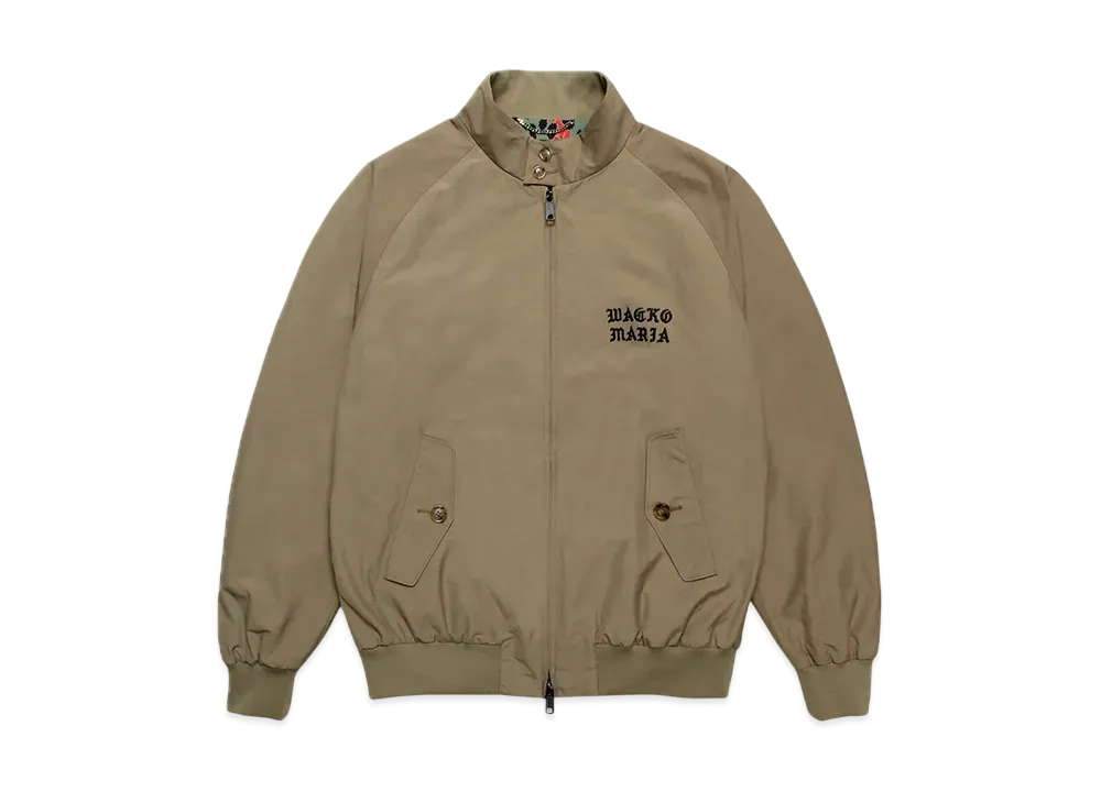 WACKO MARIA x BARACUTA G9 Harrington Jacket "Beige"