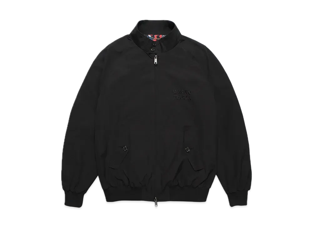 WACKO MARIA x BARACUTA G9 Harrington Jacket "Black"