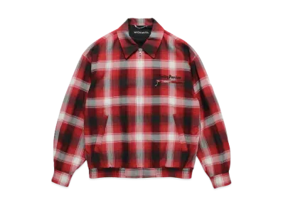 WACKO MARIA Ombre Check 50's Jacket "Red"