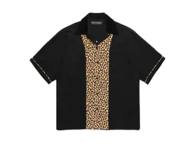 WACKO MARIA Switching 50's Open Collar Shirt "Black"
