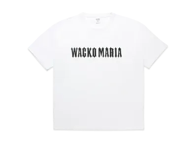 WACKO MARIA Washed Heavy Weight Crew Neck T-Shirt "White"