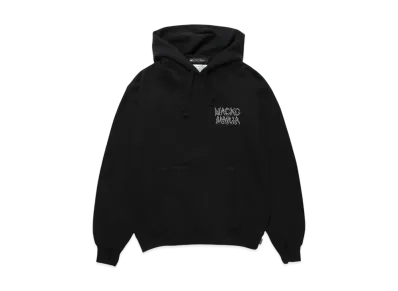 WACKO MARIA x NECKFACE Heavy Weight Hooded Sweat Shirt "Black"