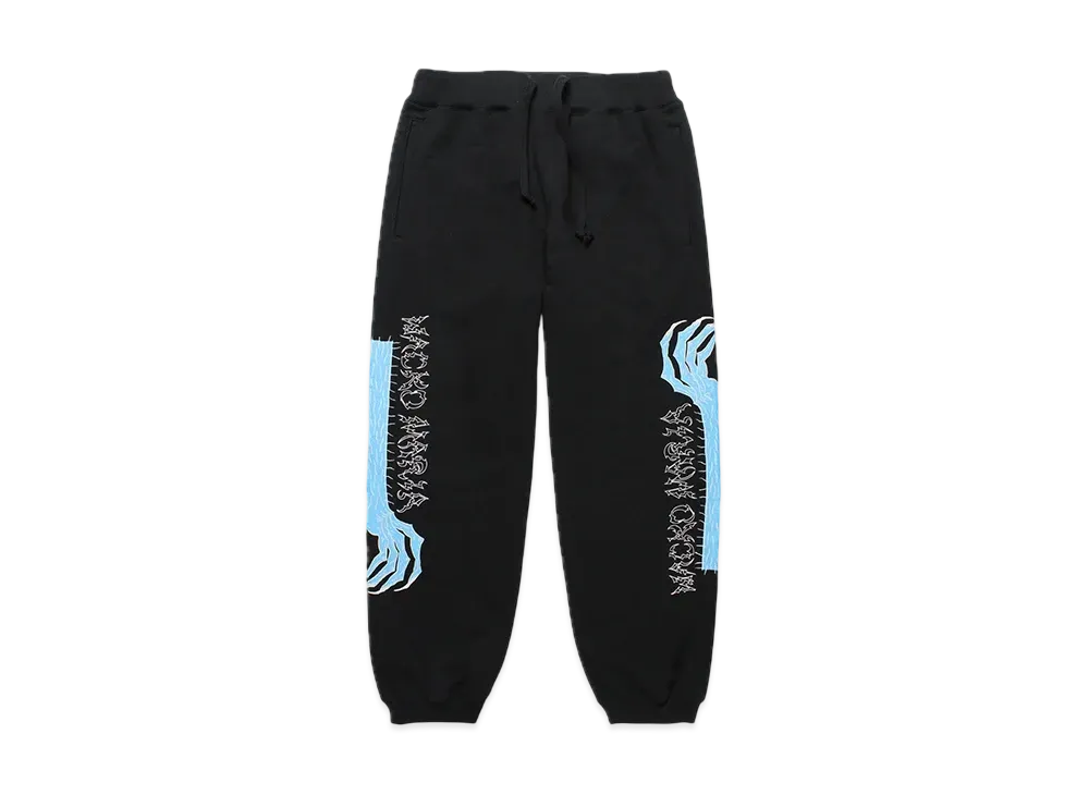 WACKO MARIA x NECKFACE Heavy Weight Sweat Pants "Black"