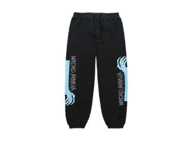WACKO MARIA x NECKFACE Heavy Weight Sweat Pants "Black"