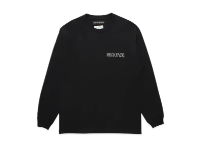 WACKO MARIA x NECKFACE Washed Heavy Weight Long Sleeve T-Shirt "Black"