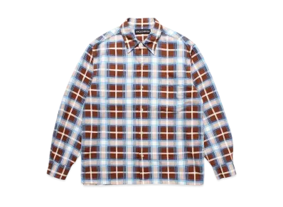 WACKO MARIA Check Flannel Shirt "Brown"