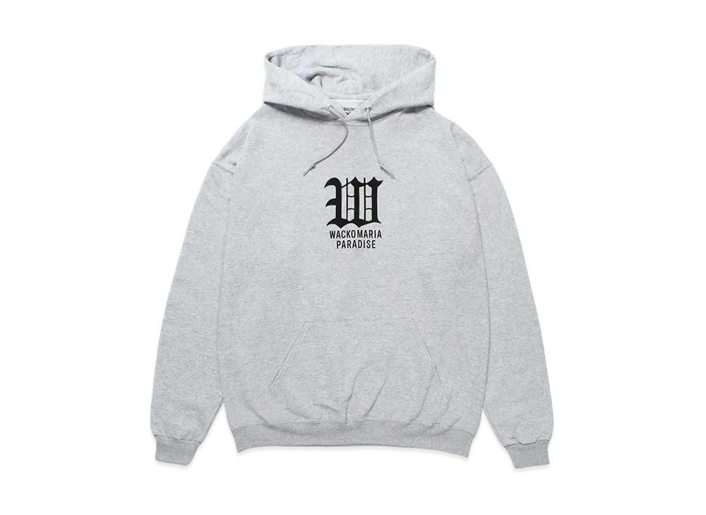 WACKO MARIA Hooded Sweat Shirt "Gray"