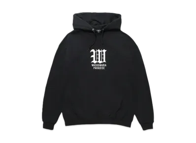 WACKO MARIA Hooded Sweat Shirt "Black"