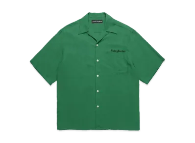 WACKO MARIA 50's Open Collar Shirt "Green"