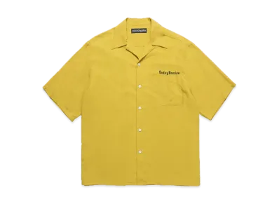 WACKO MARIA 50's Open Collar Shirt "Yellow"