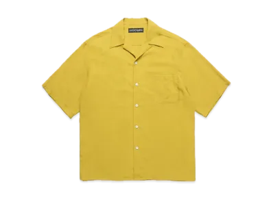 WACKO MARIA 50's Open Collar Shirt "Yellow"